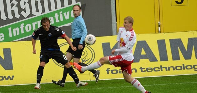 Markus Krösche im Testspiel SCP - RB Salzburg, 28.06.2013.