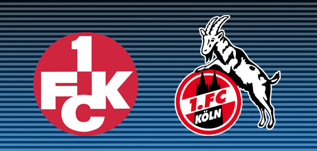 Logos 1. FC Kaiserslautern + 1. FC Köln