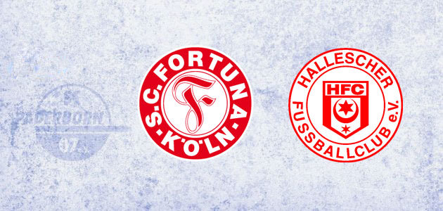 Logos S.C. Fortuna Köln + Hallescher FC