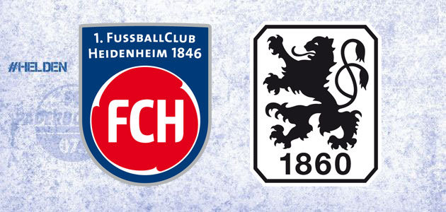 Logos 1. FC Heidenheim + 1860 München