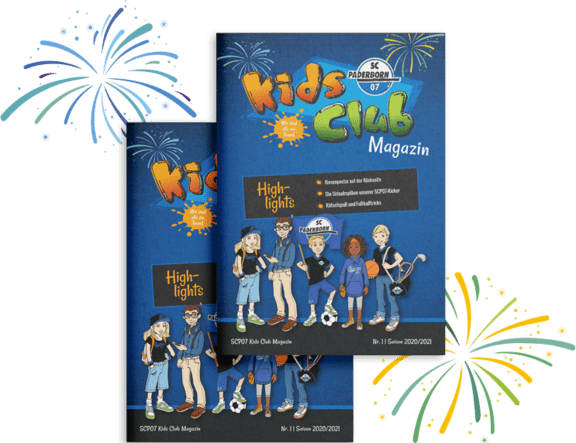 Erste Ausgabe des SCP07 Kids Club Magazins