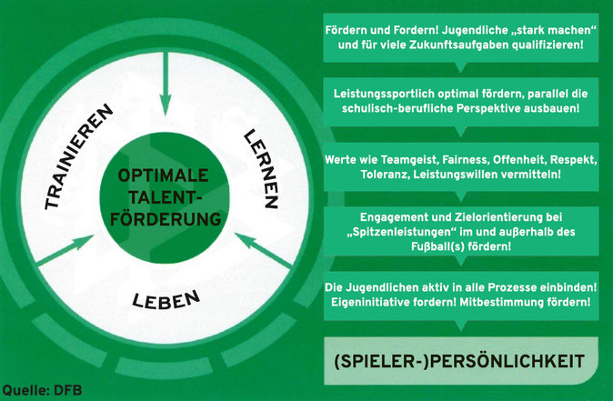 Optimale Talentförderung Darstellung DFB