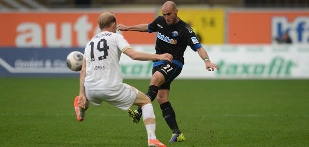 Daniel Brückner im Spiel SCP - Fortuna Düsseldorf, 04.04.2014, Endstand 1:2