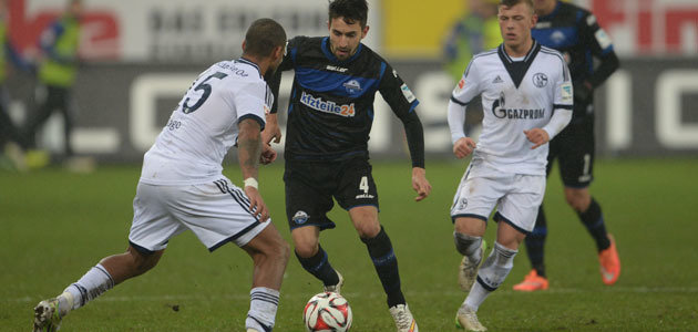 Lukas Rupp im Spiel SCP - FC Schalke 04, 17.12.2014.