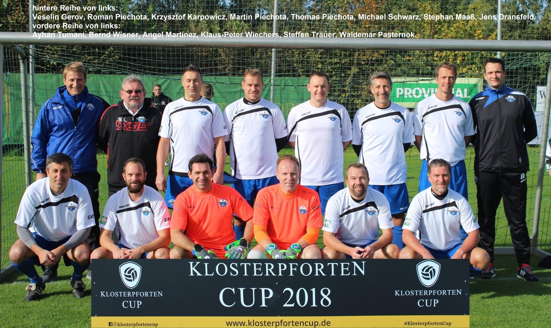 Klosterpforten Cup 18 News Trdm Traditionself Alte Herren Teams Sc Paderborn 07