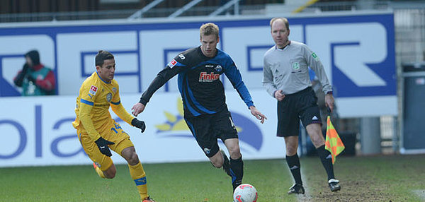 Thomas Bertels im Spiel SCP - Eintracht Braunschweig, 02.02.2013. Endstand 1:2.